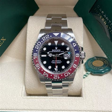 rolex gmt master 1 pepsi price|rolex pepsi 2023 retail price.